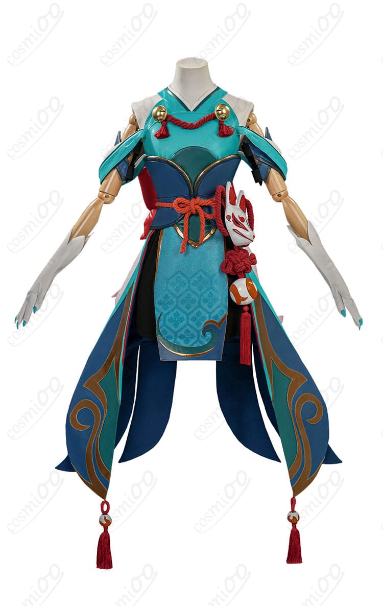 キリコ イナリ コスプレ衣装 正面ビュー|高再現デザイン