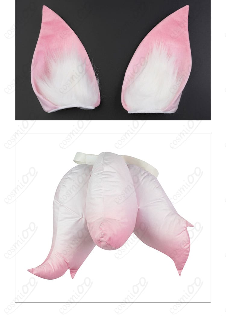 耳飾りディテール|キリコ イナリ コスプレ小物