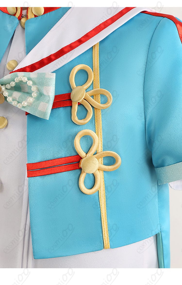 衣襟装飾の細部アップ|RaRaRa*Station 衣装ディテール