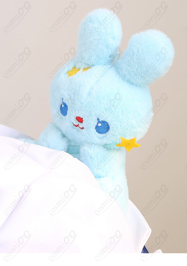 帽子のぬいぐるみ風装飾アップ|Rabits コスプレ衣装 特徴的デザイン