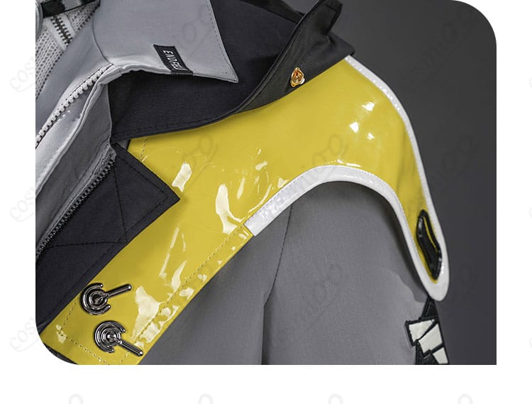 エンドフィールド 管理人コスプレ 外套衣領装飾細節 立体感のある仕上がり