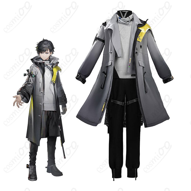 アークナイツ：エンドフィールド 管理人（男性）初期衣装 コスプレ衣装 全身着用イメージ 高再現デザイン