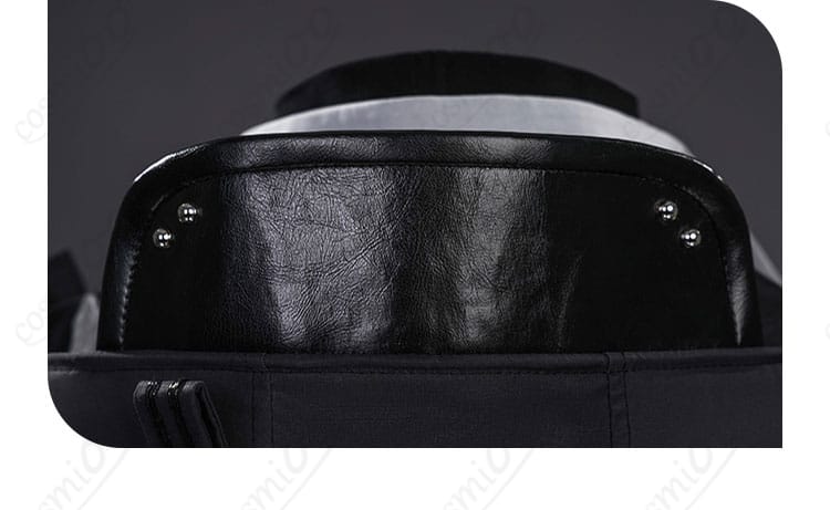 管理人（男性）コスプレ衣装 背面衣領装飾ディテール 後ろ姿も美しく