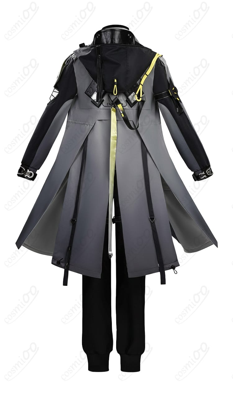 アークナイツ：エンドフィールド 管理人（男性）コスプレ衣装 背面全体図 背飾りまで忠実再現