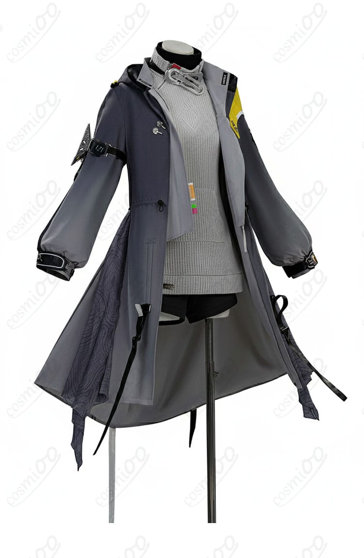 アークナイツ:エンドフィールド 管理人(女性)コスプレ衣装 右側シルエット 細部確認