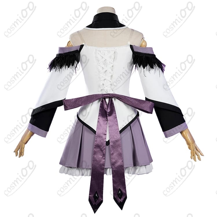 劇場版まどマギ 暁美ほむら コスプレ衣装｜ワルプルギスの廻天・8点セット - 3枚目の画像
