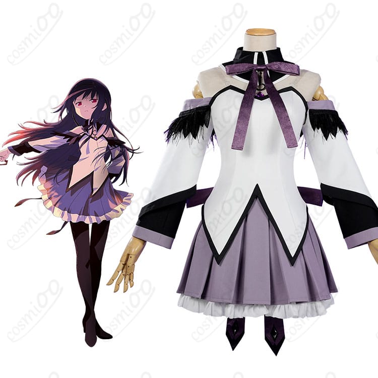 劇場版 魔法少女まどか☆マギカ〈ワルプルギスの廻天〉暁美ほむら コスプレ衣装 キャラクター再現イメージ