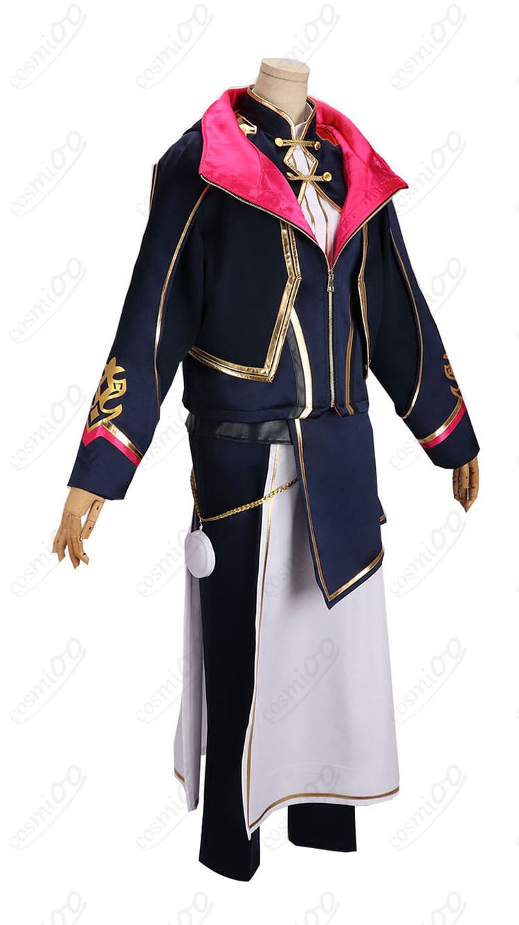 にじさんじ 渡会雲雀 SYMPHONIA 共通衣装 コスプレ衣装 側面シルエット ライブ衣装らしい立体感