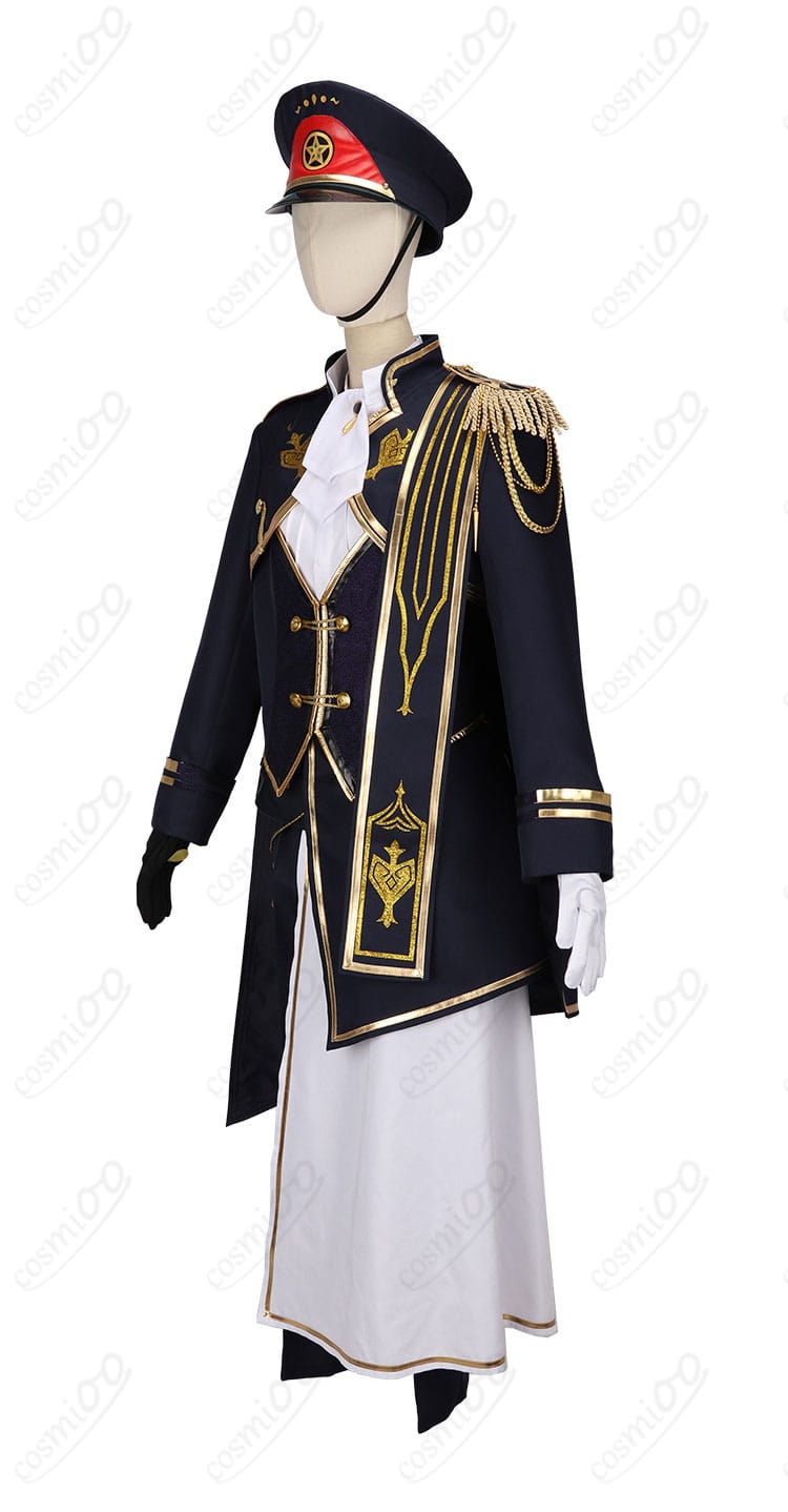 にじさんじ WORLD TOUR 2025 花畑チャイカ コスプレ衣装 側面シルエット 立体的な仕立てを確認