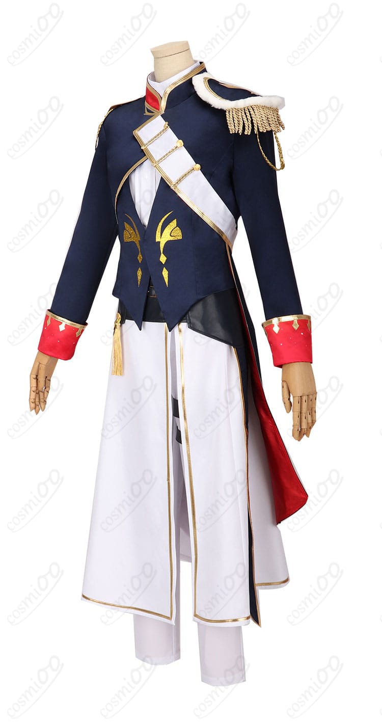 にじさんじ ローレン・イロアス 共通衣装 コスプレ衣装 側面シルエット 洗練された印象