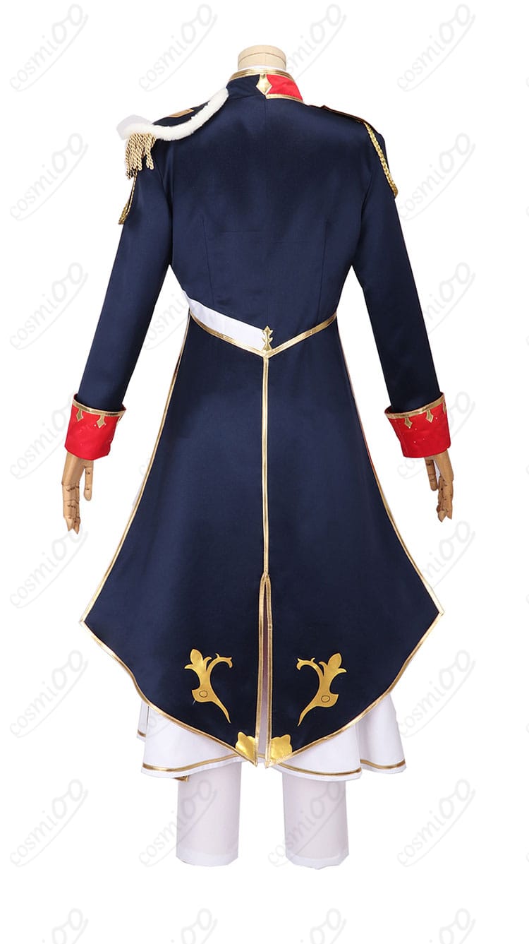 にじさんじ ローレン・イロアス 共通衣装 コスプレ衣装 背面デザイン クールな後ろ姿