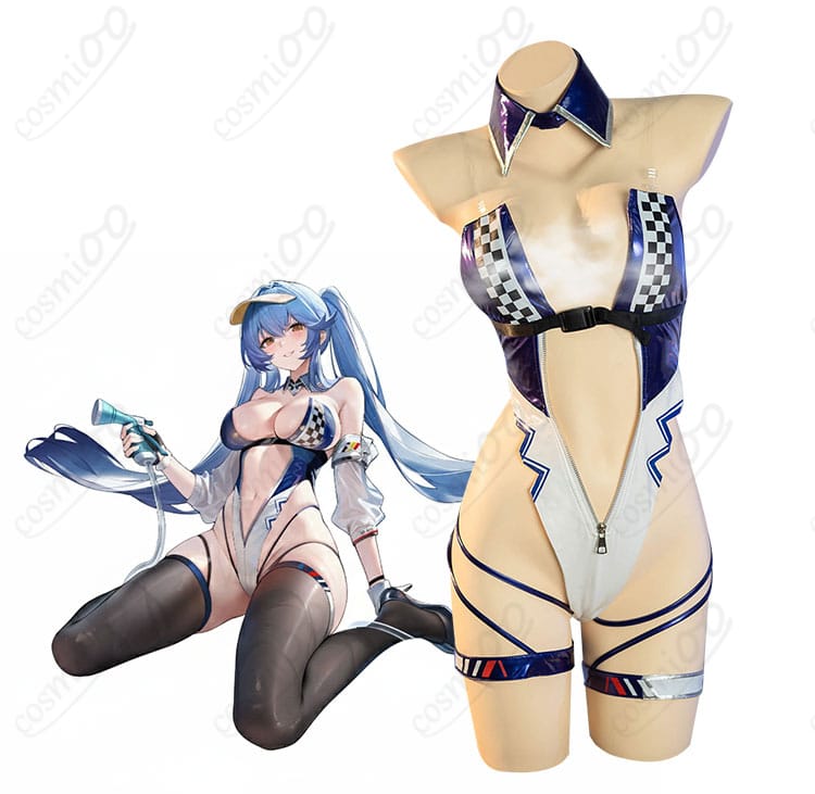 アズールレーン エセックス「スタートライン・スプラッシュ」コスプレ衣装 キャラクター着用イメージ