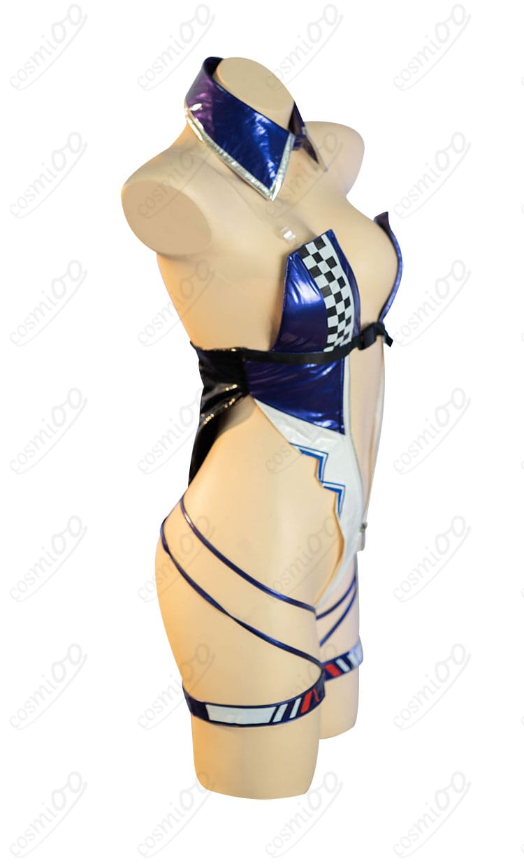 アズールレーン エセックス レースクイーン衣装 右側デザイン 細部まで再現