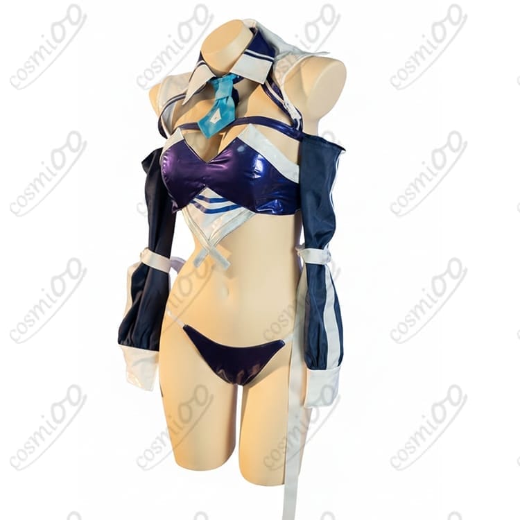 アズールレーン ニュージャージー ブラック・プレリュード コスプレ衣装 - 2枚目の画像