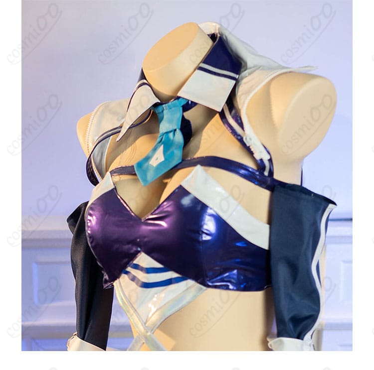 アズールレーン ニュージャージー ブラック・プレリュード コスプレ衣装 衣襟装飾ディテール 質感と再現度に注目