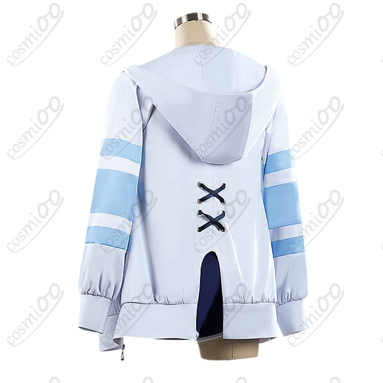 ウマ娘 プリティーダービー シュヴァルグラン 夏凪ネイビードロップ 勝負服 水着 コスプレ衣装 - 2枚目の画像