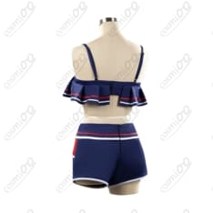 ウマ娘 プリティーダービー シュヴァルグラン 夏凪ネイビードロップ 勝負服 水着 コスプレ衣装 - 4枚目の画像（サムネイル）