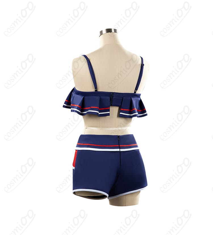 シュヴァルグラン 夏凪ネイビードロップ コスプレ衣装 背面装飾ディテール 細部再現