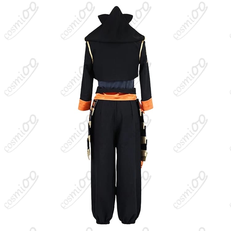 火車切広光 コスプレ衣装｜猫耳パーカー×腰鎧で再現度◎ 薄手通気性・着脱ラク・付属安定 - 3枚目の画像