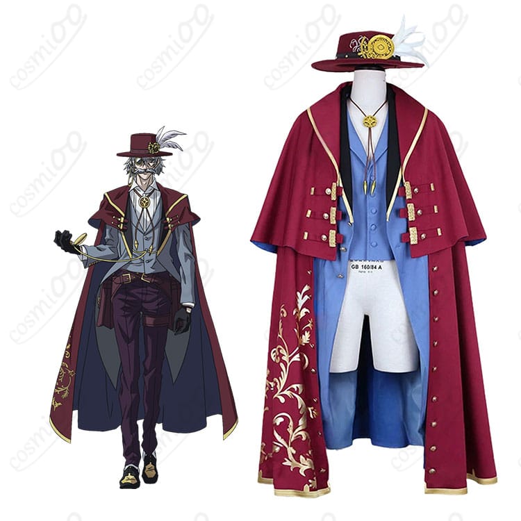 終末のワルキューレ ジャック・ザ・リッパー コスプレ衣装 キャラクター再現イメージ ヴィクトリア朝紳士風デザイン