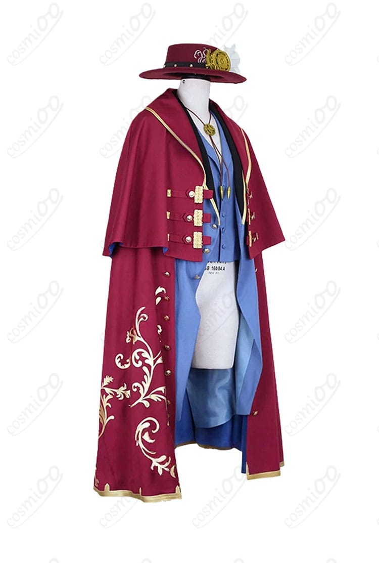 終末のワルキューレ ジャック・ザ・リッパー コスプレ衣装 側面シルエット ロンドン紳士風ライン