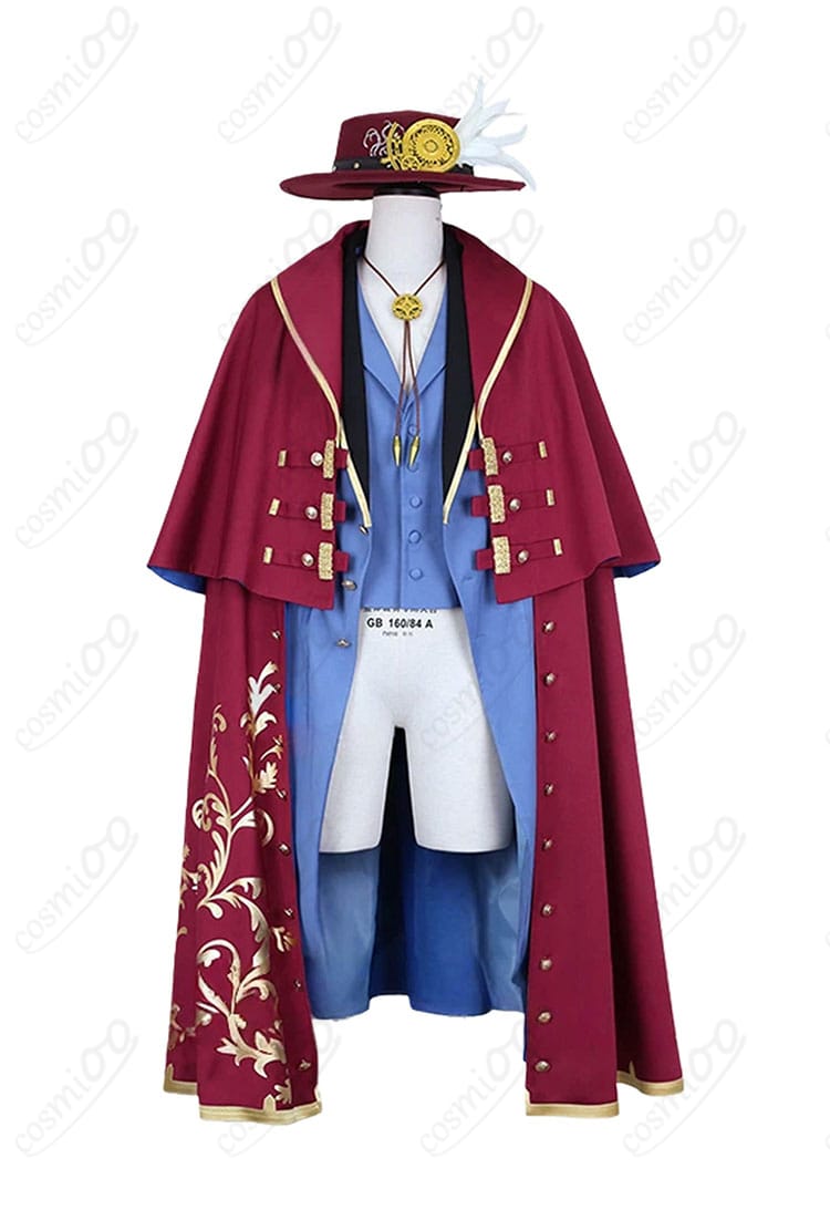 終末のワルキューレ ジャック・ザ・リッパー コスプレ衣装 正面全体図 高再現コート&マント