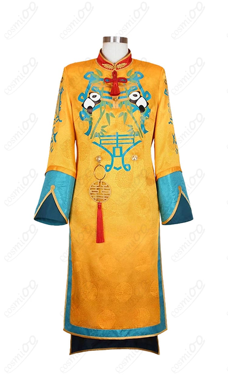 ヒプノシスマイク 白膠木簓 あっつあつ〜の大成功!コスプレ衣装 正面デザイン 高再現ディテール