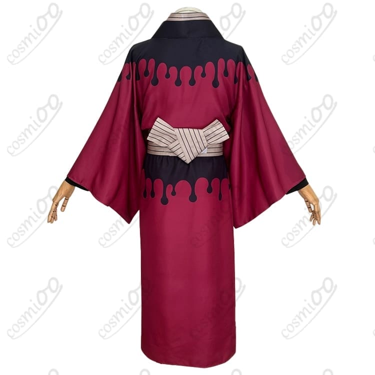 鬼滅の刃 上弦の弐・童磨 着物 コスプレ衣装 教祖装束 高品質フルセット - 2枚目の画像