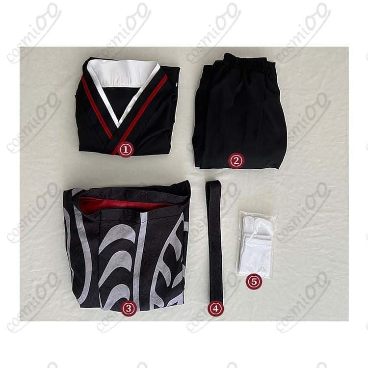 鬼滅の刃 鬼舞辻無惨 平安時代（束帯風）コスプレ衣装 冷酷さを纏う高再現デザイン - 4枚目の画像