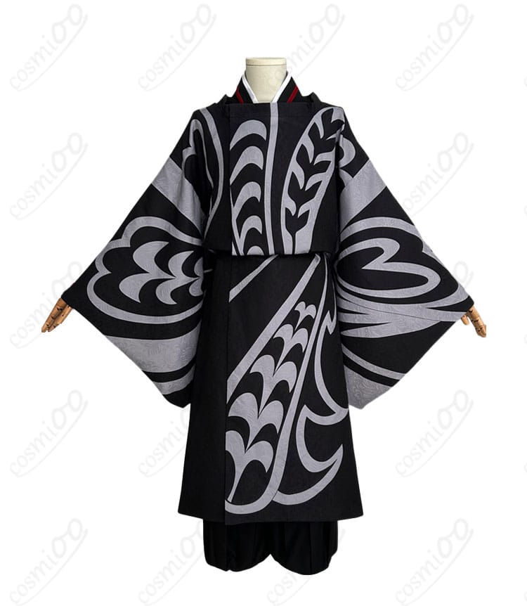 鬼滅の刃 鬼舞辻無惨 平安時代コスプレ衣装 正面全体図 束帯風デザインを忠実に再現