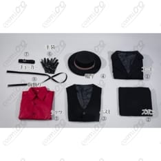 文豪ストレイドッグスif 中原中也 コスプレ衣装｜フルセット・高再現・送料無料 - 3枚目の画像（サムネイル）