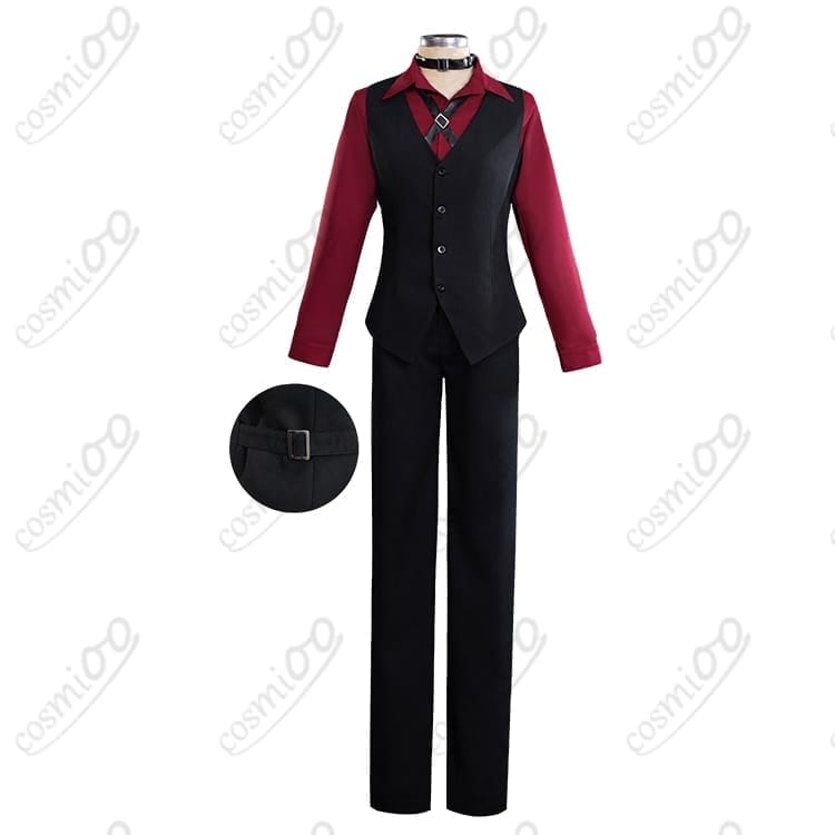 文豪ストレイドッグスif 中原中也 コスプレ衣装｜フルセット・高再現・送料無料 - 2枚目の画像