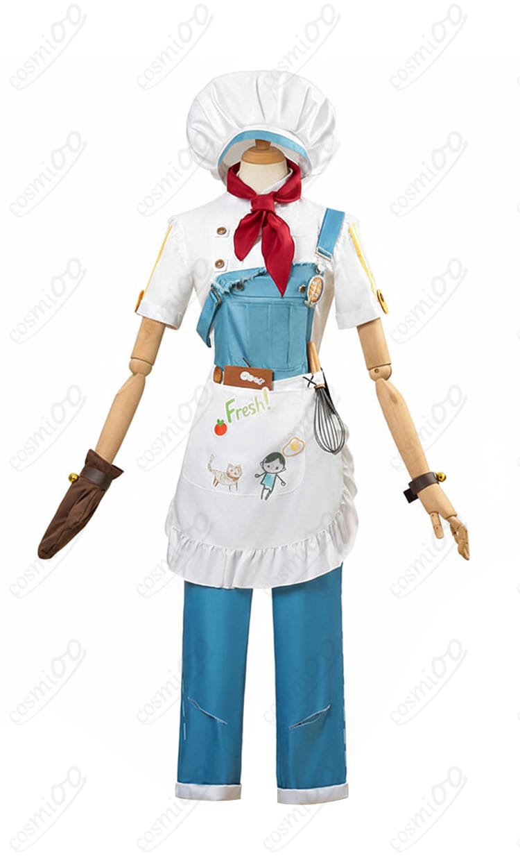 IdentityV 第五人格 ボンボン 秘密のコック コスプレ衣装 正面デザイン 全体シルエット