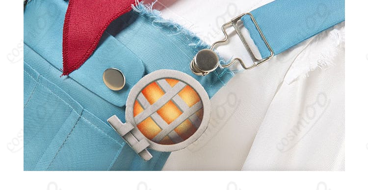 第五人格 ガードNo.26 秘密のコック コスプレ衣装 胸元徽章装飾 ディテール確認