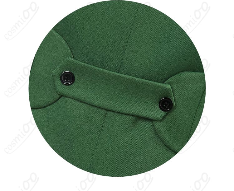 エスカノール コスプレ衣装 上衣背面装飾 細部ディテールをチェック