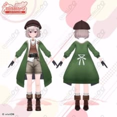 あおぎり高校 石狩あかり 公式VRChat衣装｜フルセット・オーダーメイド可 - 1枚目の画像（サムネイル）