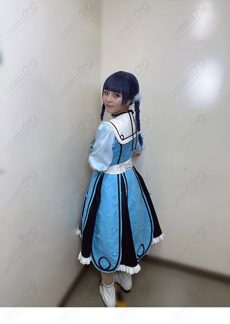 舞台『魔法使いの約束(まほステ)』シアン コスプレ衣装 背面デザイン確認 背中ラインまで丁寧に再現 オーダーメイド対応