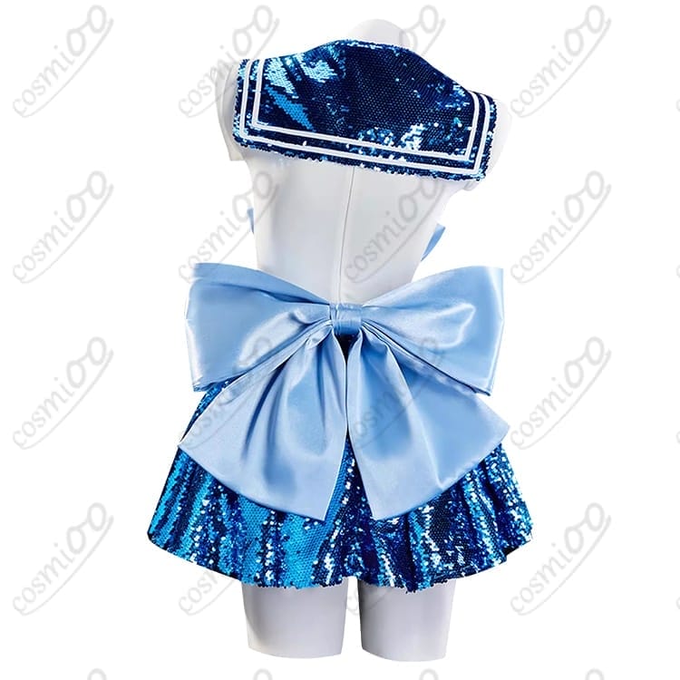 美少女戦士セーラームーン 水野亜美 セーラーマーキュリー コスプレ衣装 初期戦闘服 - 3枚目の画像