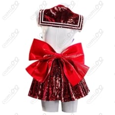 セーラーマーズ 火野レイ 戦闘用セーラー服 コスプレ衣装｜フルセット高再現 - 3枚目の画像（サムネイル）