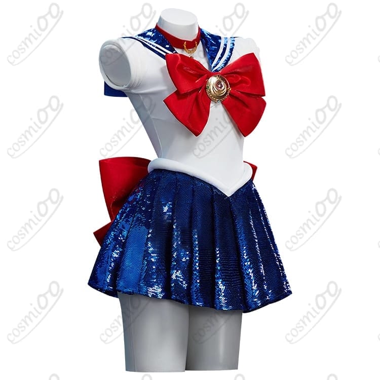 美少女戦士セーラームーン 月野うさぎ 戦闘用セーラー服 コスプレ衣装 フルセット - 2枚目の画像
