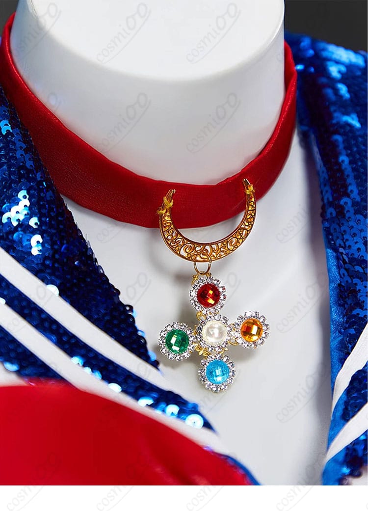 セーラームーン 月野うさぎ コスプレ衣装 チョーカー颈饰細節 高再現ディテール