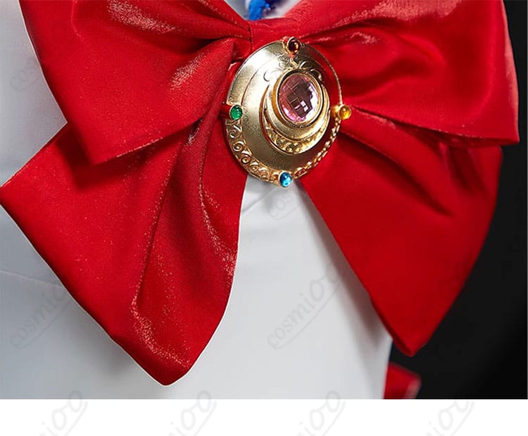 セーラームーン 月野うさぎ 赤色领结装饰 全体細節 コスプレ衣装