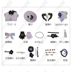 崩壊：スターレイル ダリア（コンスタンス）通常衣装 コスプレ衣装｜高再現フルセット - 7枚目の画像（サムネイル）