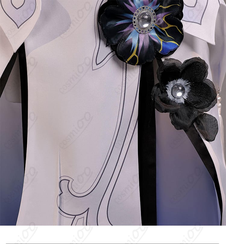 ダリア（コンスタンス）コスプレ衣装 斜叉装飾 デザイン細部確認