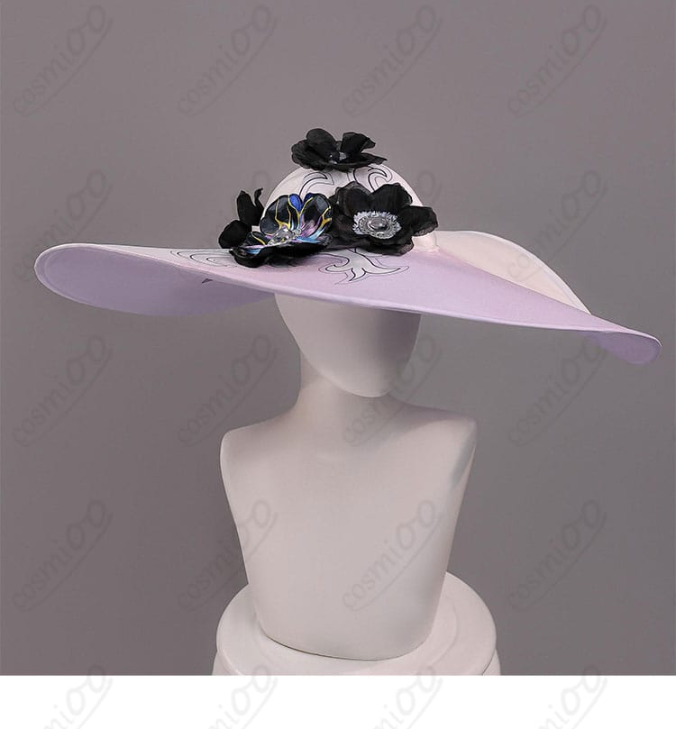 ダリア（コンスタンス）コスプレ衣装 帽子アクセサリー 細部装飾 クラシック調