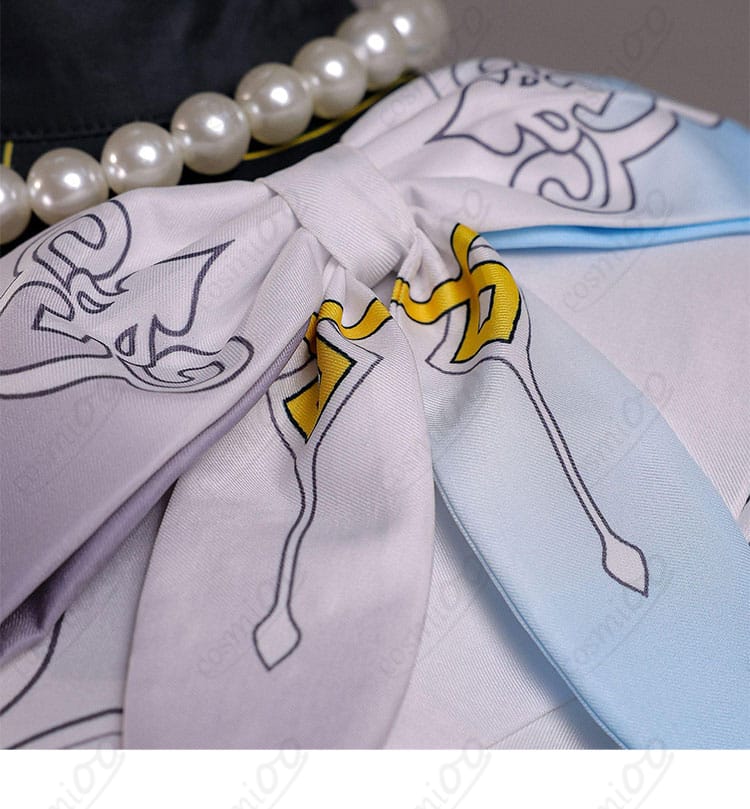 ダリア コスプレ衣装 蝴蝶結び装飾 リボン細部 高再現ポイント