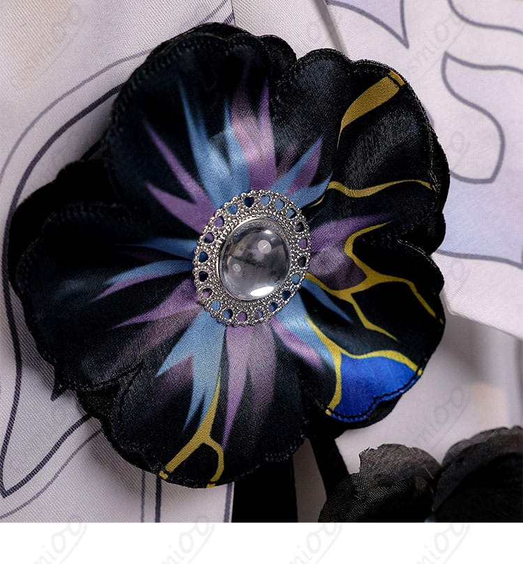 ダリア（コンスタンス）コスプレ衣装 花モチーフ装飾 華やかな細部