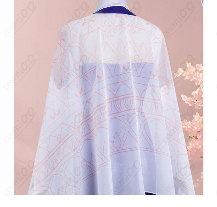 レーナ 8.6周年記念 コスプレ衣装 披風ディテール 動きのあるデザイン