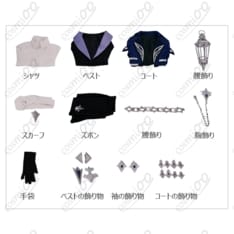 原神FES フェス衣装 コスプレ衣装 フルセット｜高再現・送料無料 - 6枚目の画像（サムネイル）