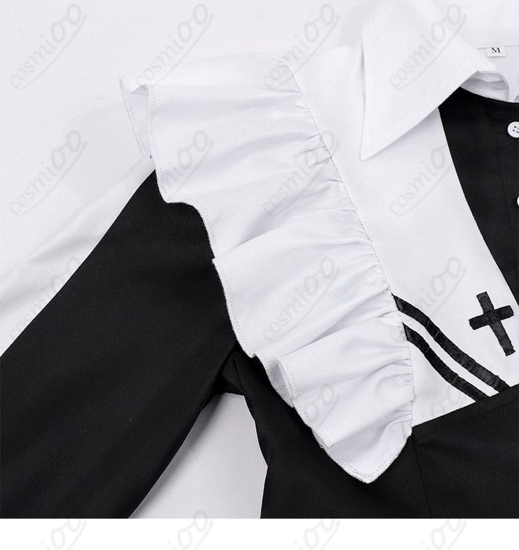 メイド服 衣肩装飾ディテール｜立体感ある縫製・高品質